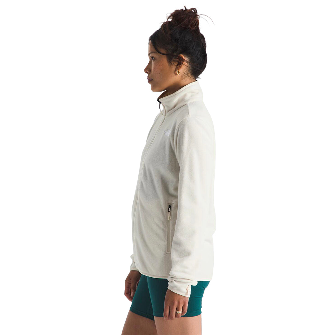 Chaqueta Glacier Fleece para mujer color blanco