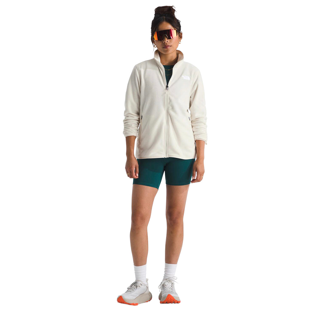 Chaqueta Glacier Fleece para mujer color blanco