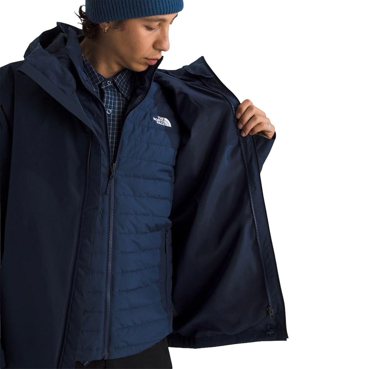 Chaqueta triclimate Carto Mono Tricl para hombre color navy