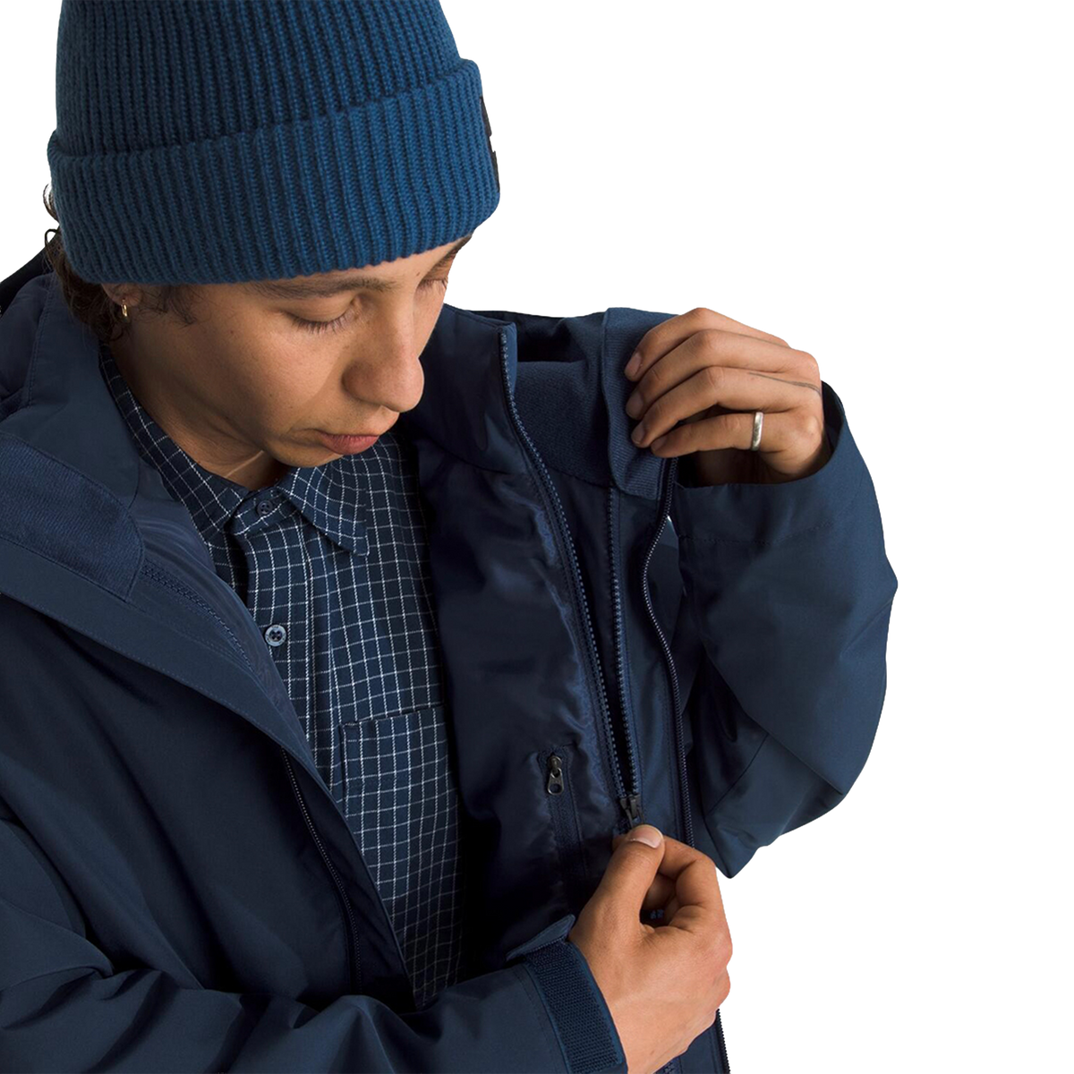Chaqueta triclimate Carto Mono Tricl para hombre color navy