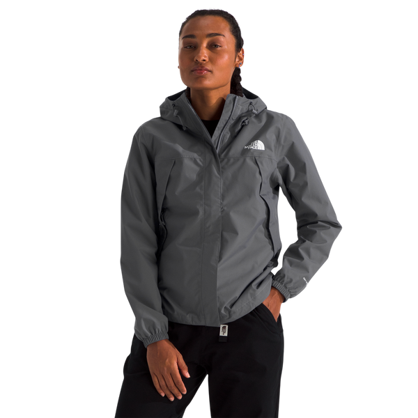 Chaqueta impermeable Antora para mujer color gris