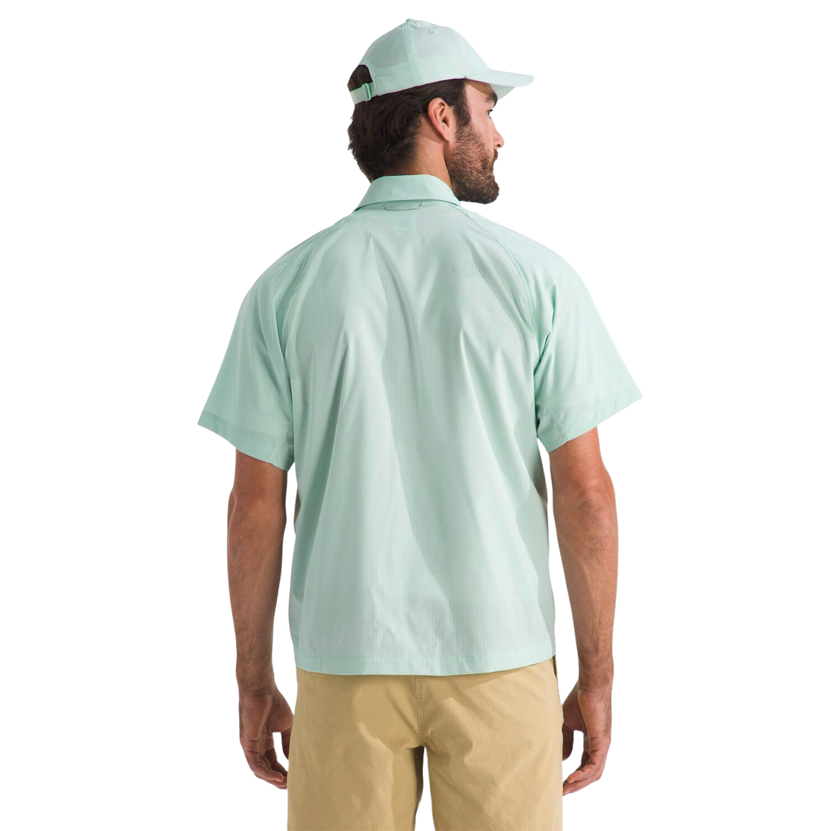 Camisa Trail Lightrange Ss para hombre color menta