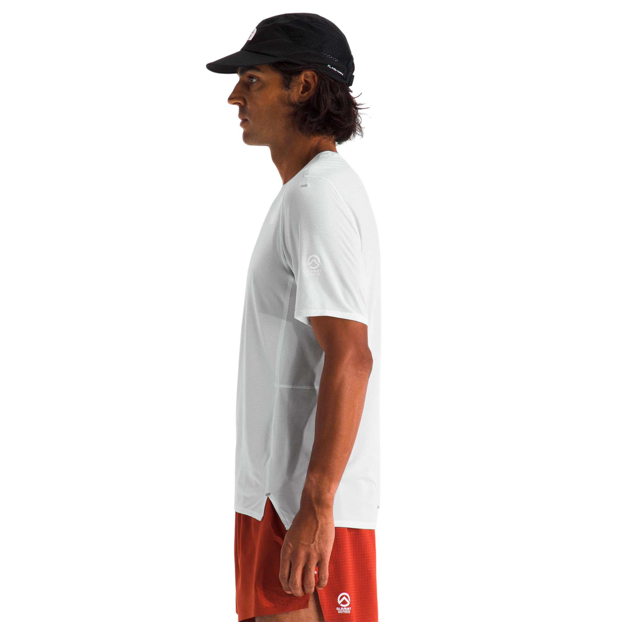 Camiseta Summit para hombre color blanco