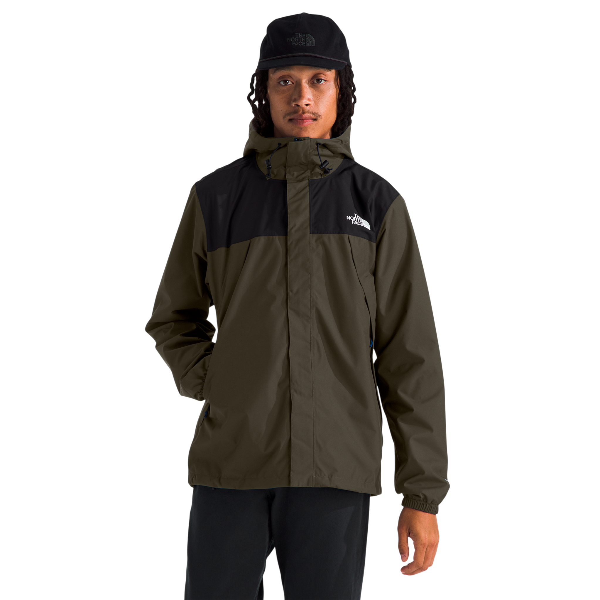 Chaqueta impermeable Antora para hombre color verde