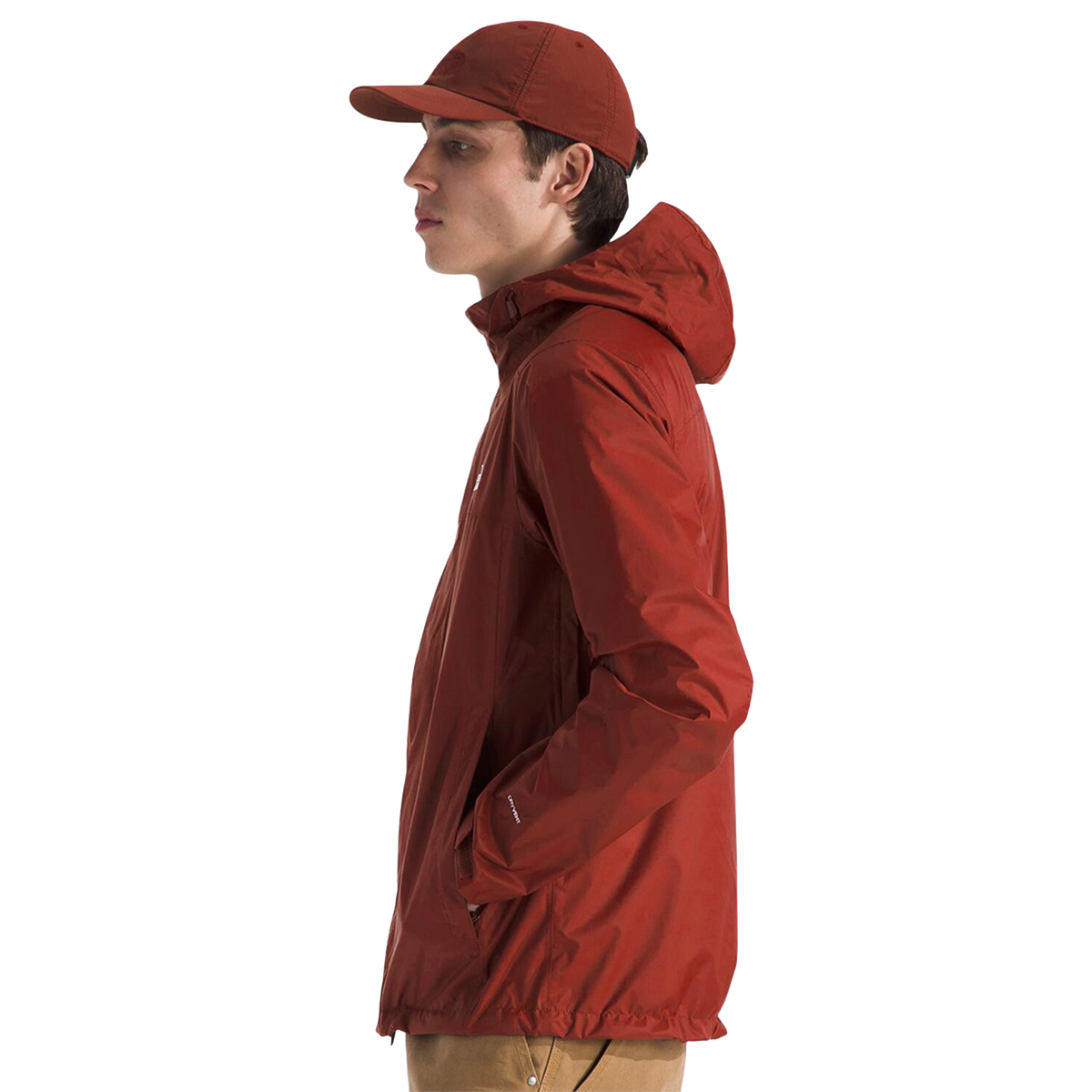 Chaqueta impermeable Venture 2 para hombre color rojo