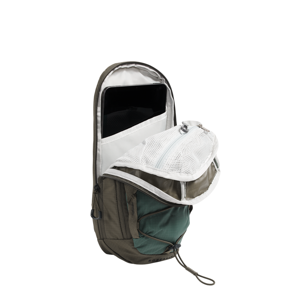 Bolso Borealis Sling unisex color verde