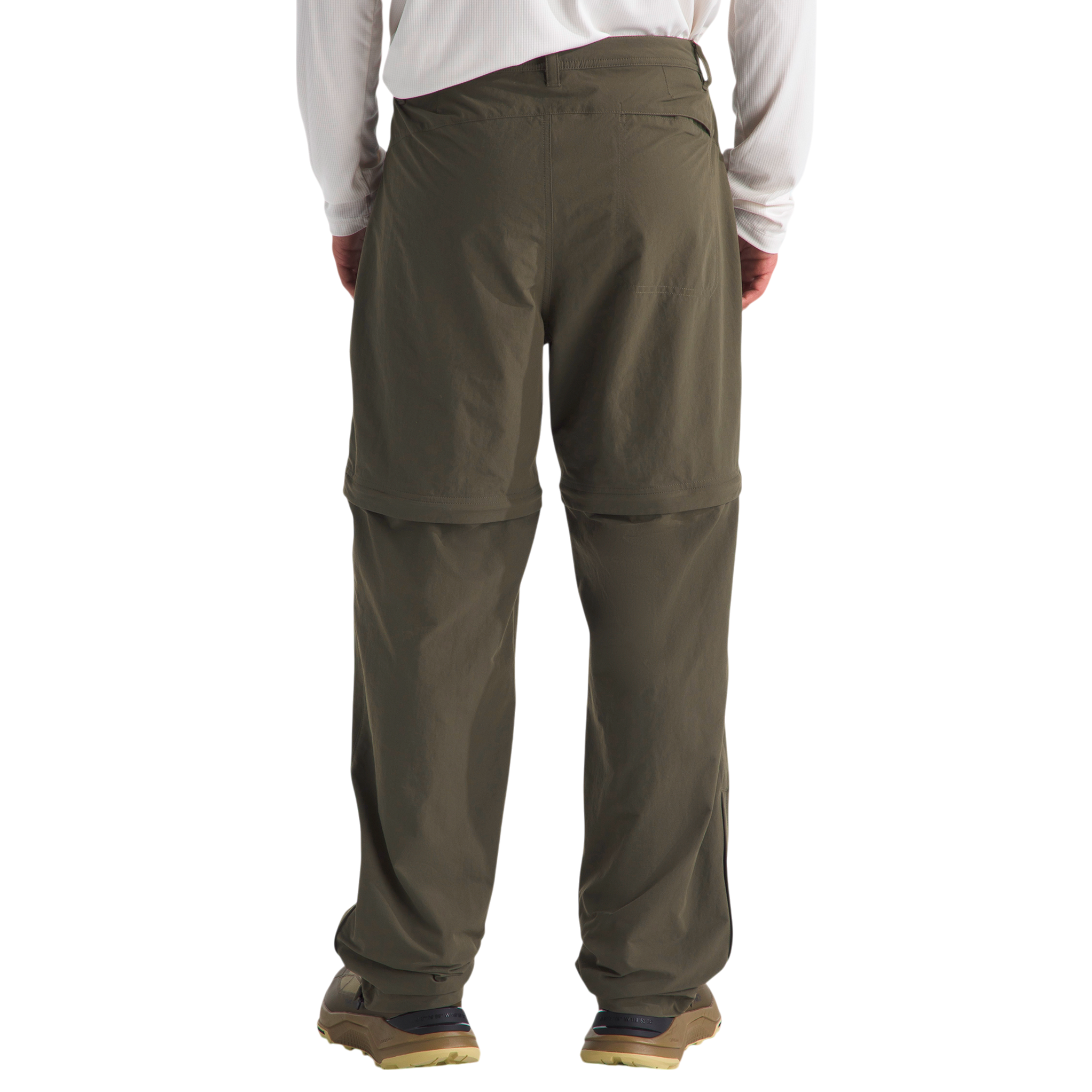 Pantalón convertible Basin para hombre color olivo